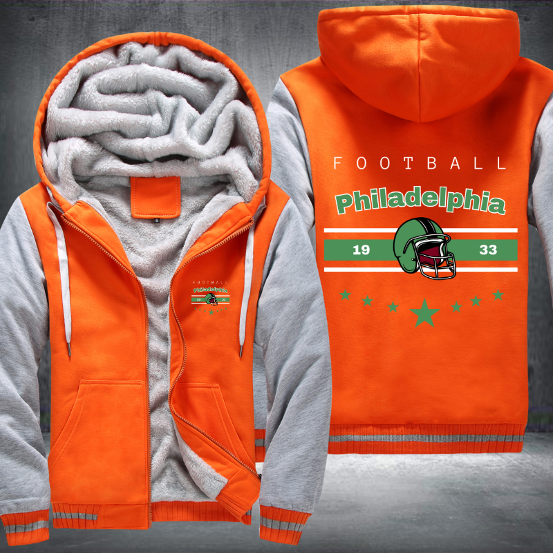 Vintage Football Philadelphia 1933 Fleece Hoodies Jacket