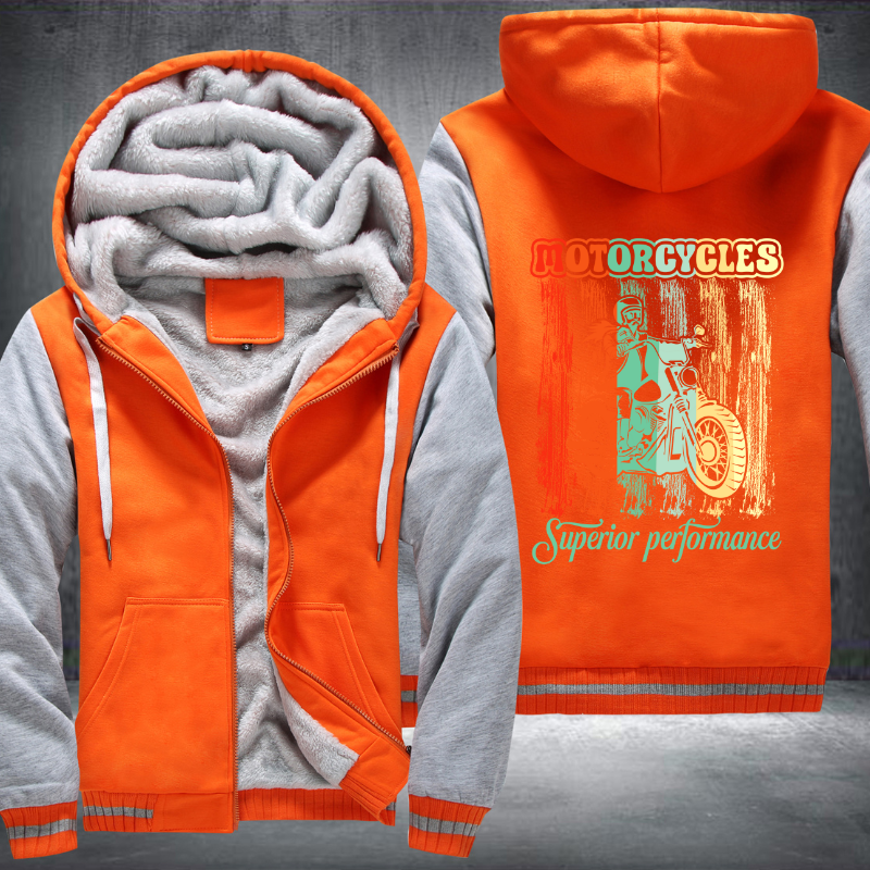 Motorcycles Superior Performance Fleece Hoodies Jacket