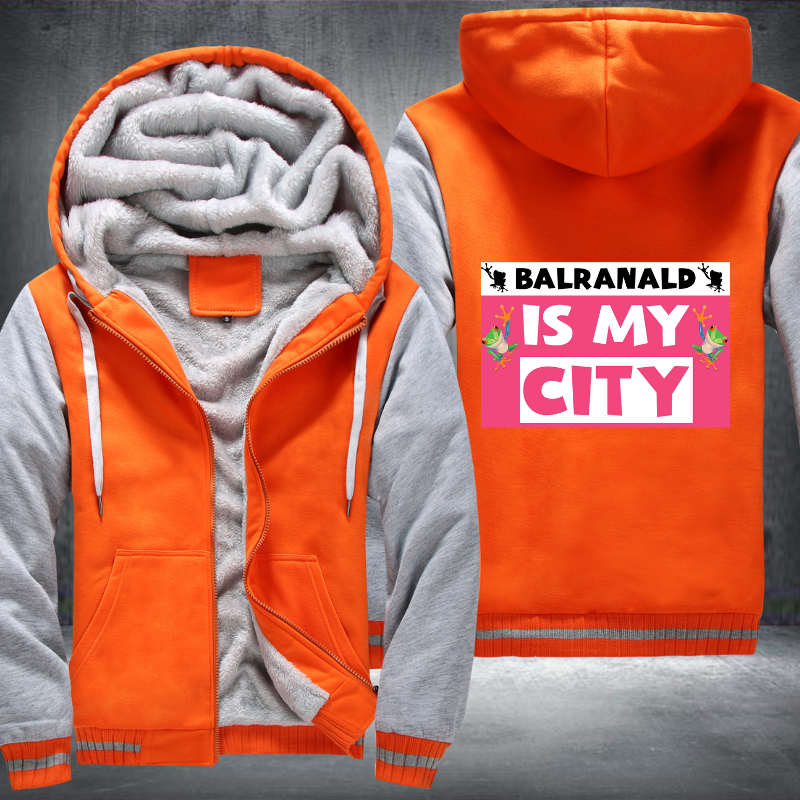 Balranald Is My City Fleece Hoodies Jacket