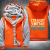 Straight Outta Money Because Car Fleece Hoodies Jacket