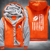 Football Dad Design Fleece Hoodies Jacket