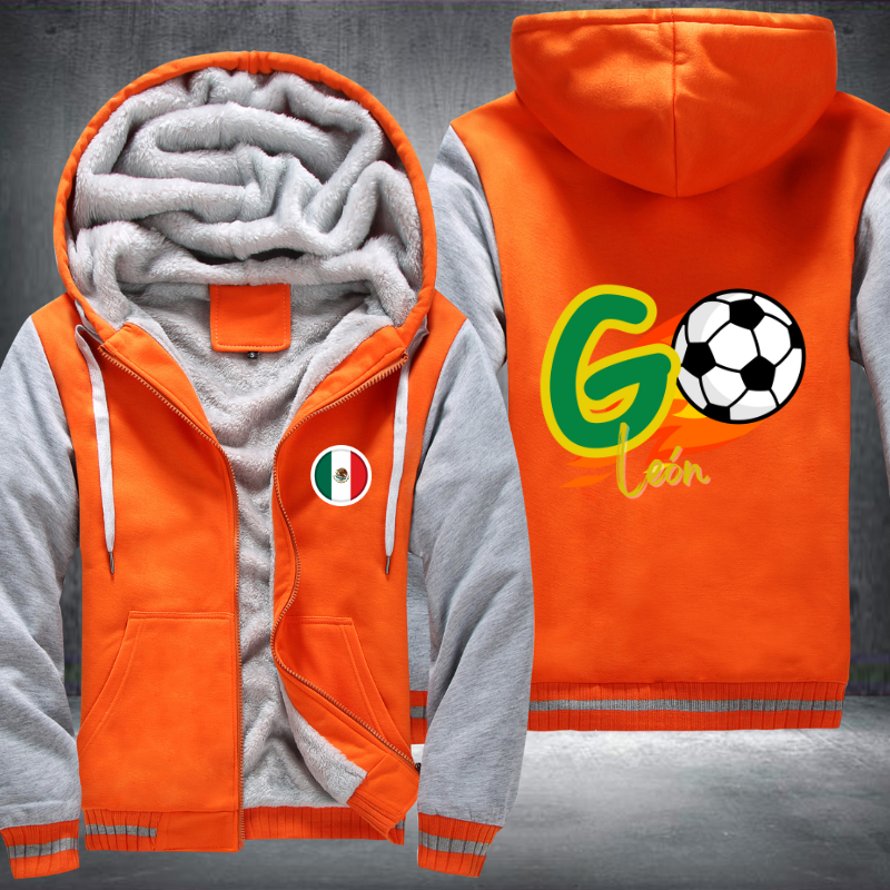 Soccer Go León Fleece Hoodies Jacket
