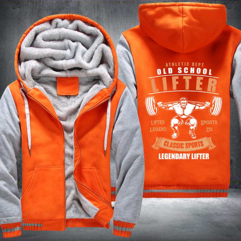 Athletic Dept Old School Lifter Fleece Hoodies Jacket