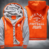 GREEN BAY WI Football mom Fleece Hoodies Jacket