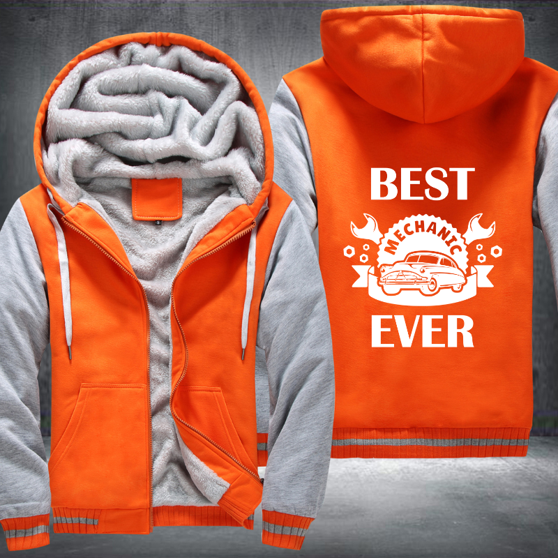 Best Mechanic Car Auto Lover Fleece Hoodies Jacket