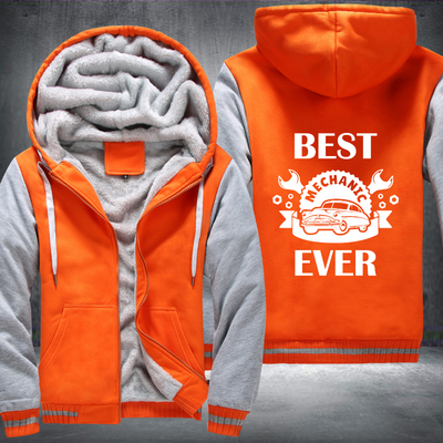 Best Mechanic Car Auto Lover Fleece Hoodies Jacket