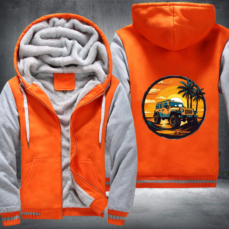 Exploring Coastal Beauty with 4x4s Fleece Hoodies Jacket