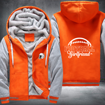 Football Girlfriend Fleece Hoodies Jacket