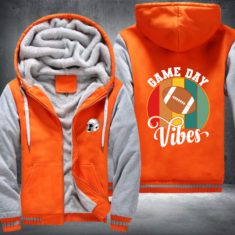 Game Day Vibes Fleece Hoodies Jacket