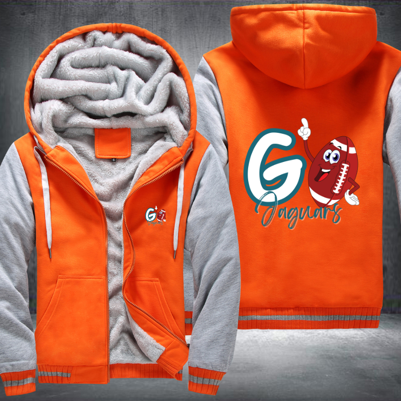 Go Jaguars Fleece Hoodies Jacket