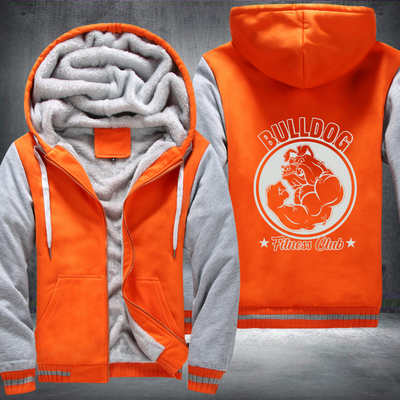 Bulldog Fitness Club Fleece Hoodies Jacket