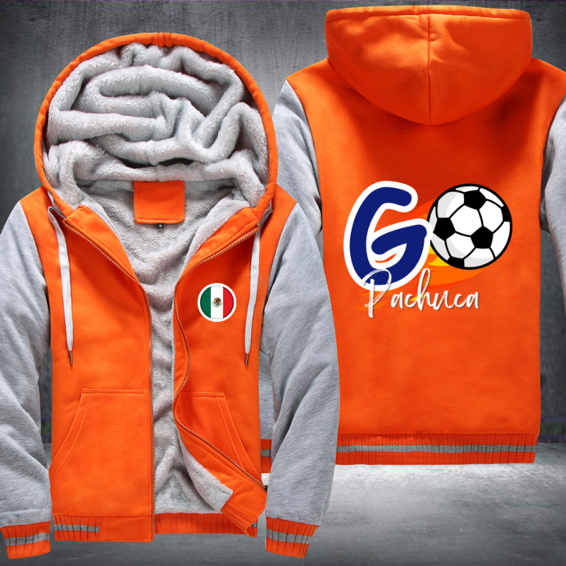 Soccer Go Pachuca Fleece Hoodies Jacket