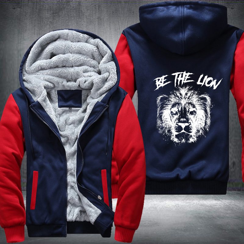 Be The Lion Fleece Hoodies Jacket