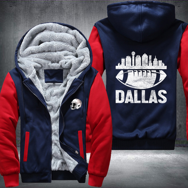 Dallas Football Fleece Hoodies Jacket