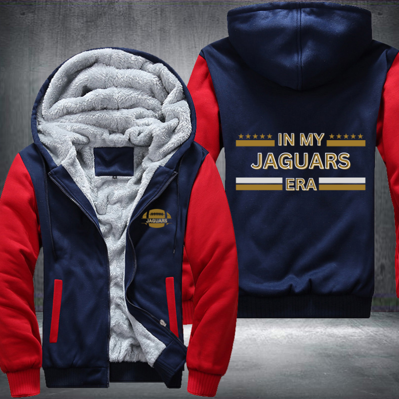 In My Football Era Game Day Jaguars Fleece Hoodies Jacket