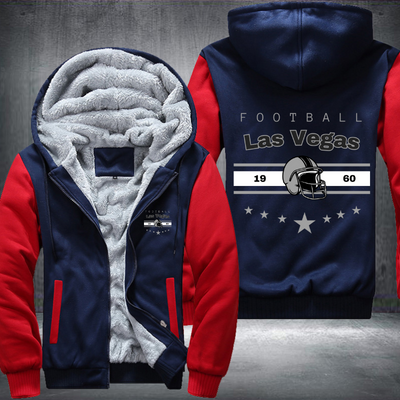 Vintage Football Las Vegas 1960 Fleece Hoodies Jacket