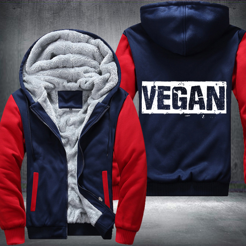 Vegan Classic Fleece Hoodies Jacket