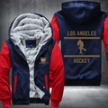 Hockey Lover City Los Angeles Fleece Hoodies Jacket