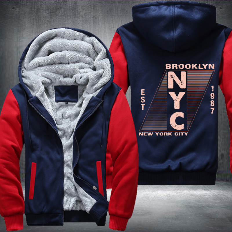 Brooklyn NYC Fleece Hoodies Jacket