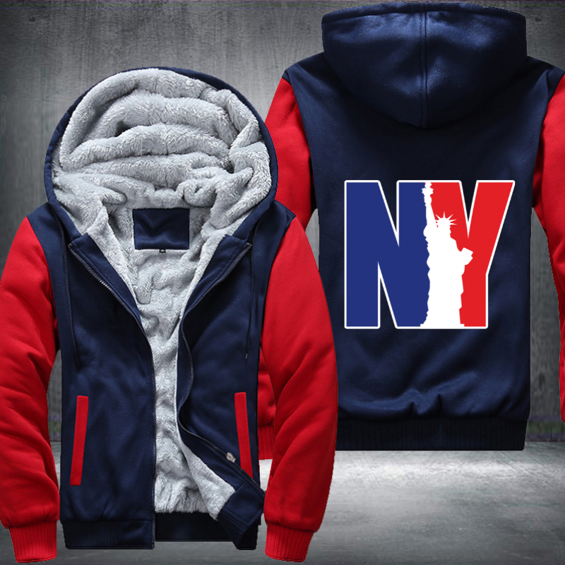 NY Fleece Hoodies Jacket
