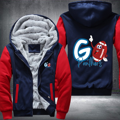 Go Panthers Fleece Hoodies Jacket