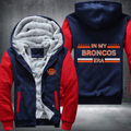 In My Football Era Game Day Broncos Fleece Hoodies Jacket