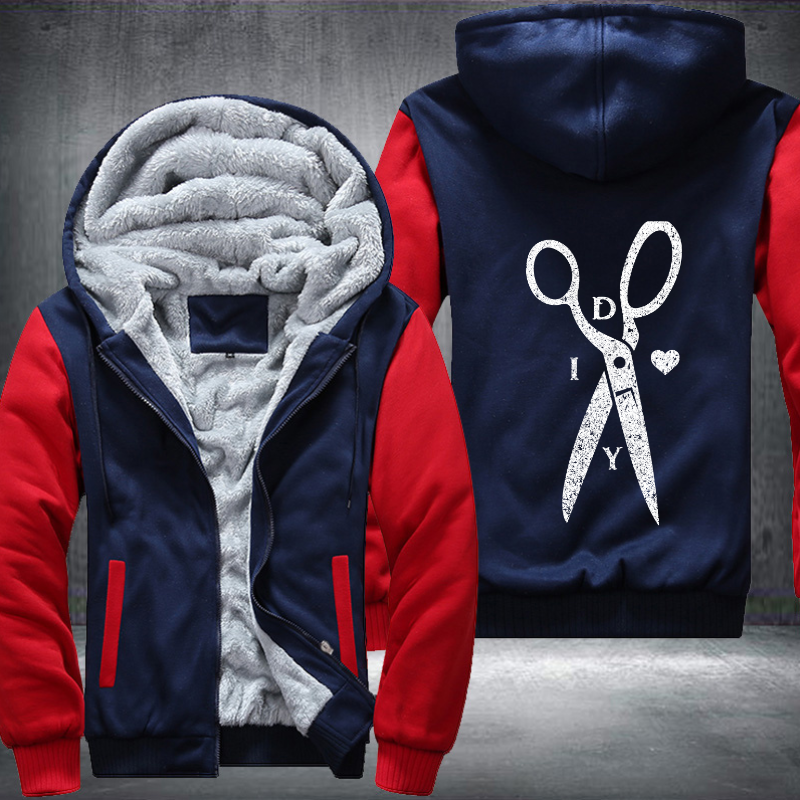 DIY Fleece Hoodies Jacket