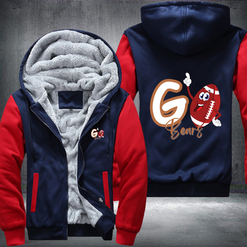 Go Bears Fleece Hoodies Jacket