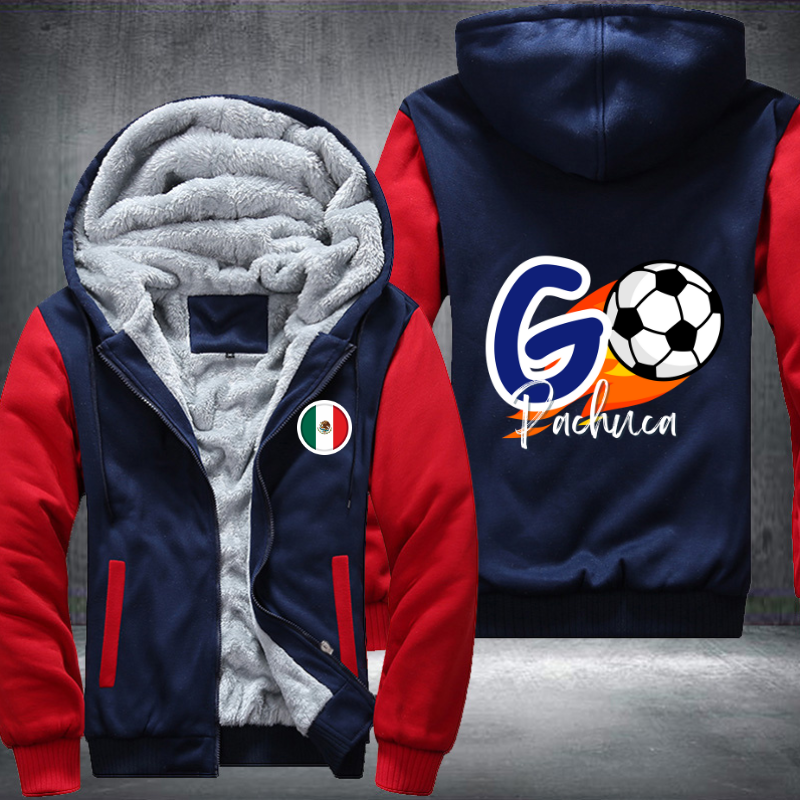 Soccer Go Pachuca Fleece Hoodies Jacket