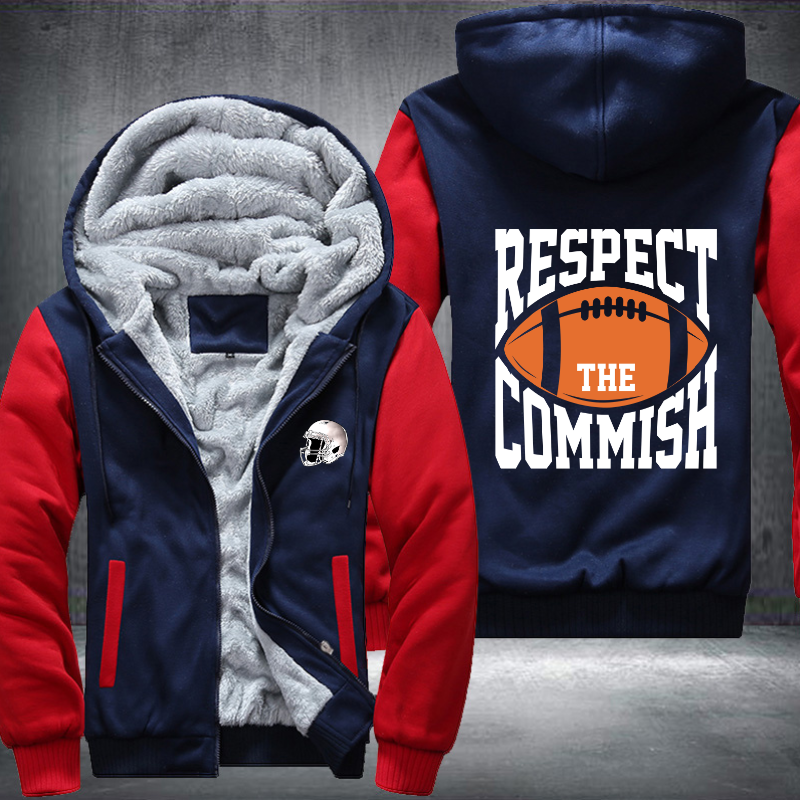 Respect The Commish Fleece Hoodies Jacket