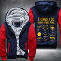 RC Car Remote Control Car Lover Things I do in my spare time Fleece Hoodies Jacket