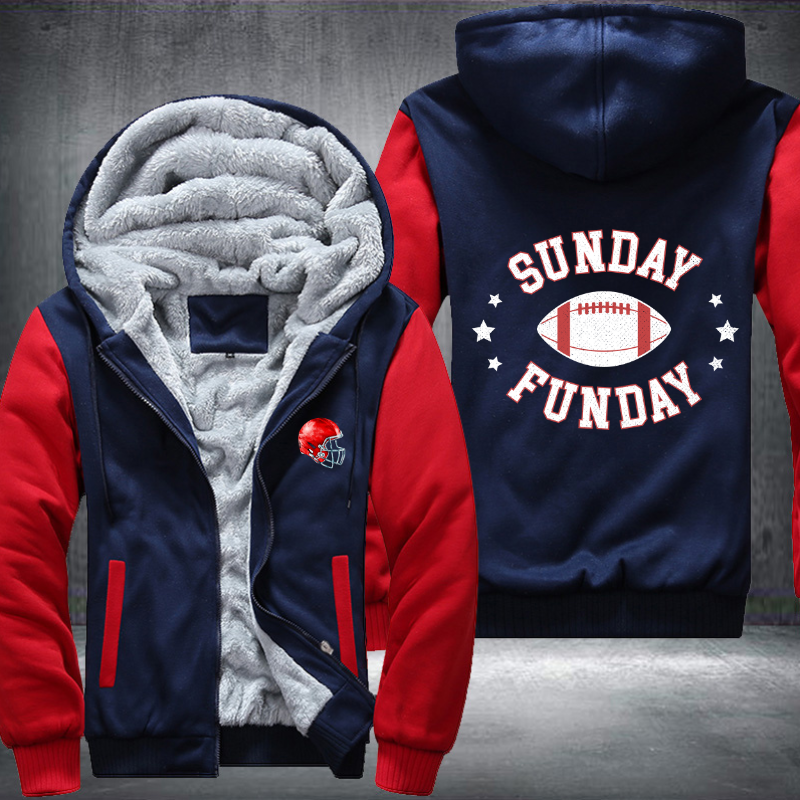 Sunday Funday Fleece Hoodies Jacket