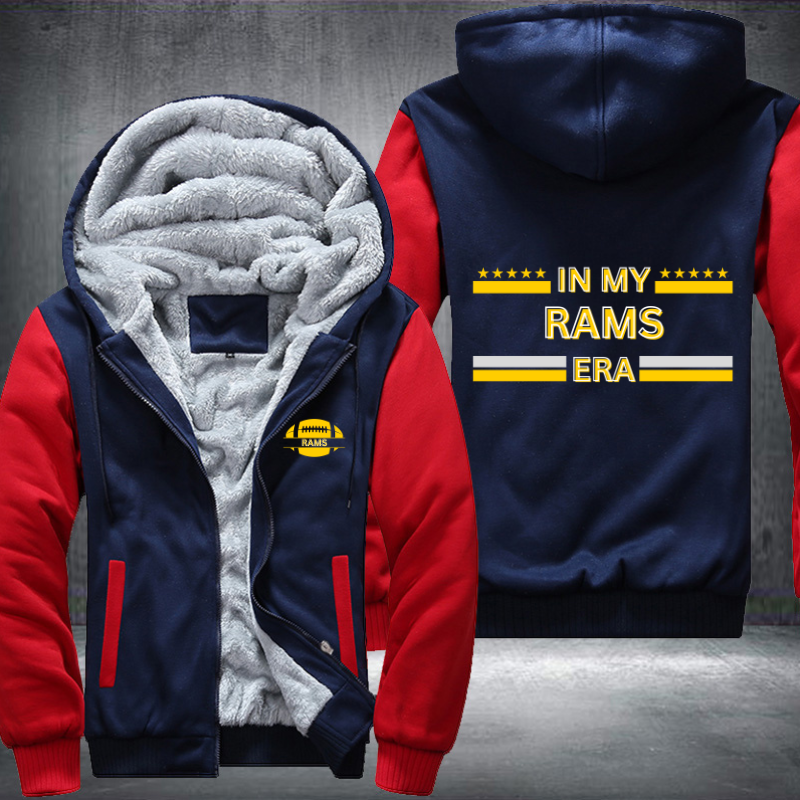 In My Football Era Game Day Rams Fleece Hoodies Jacket