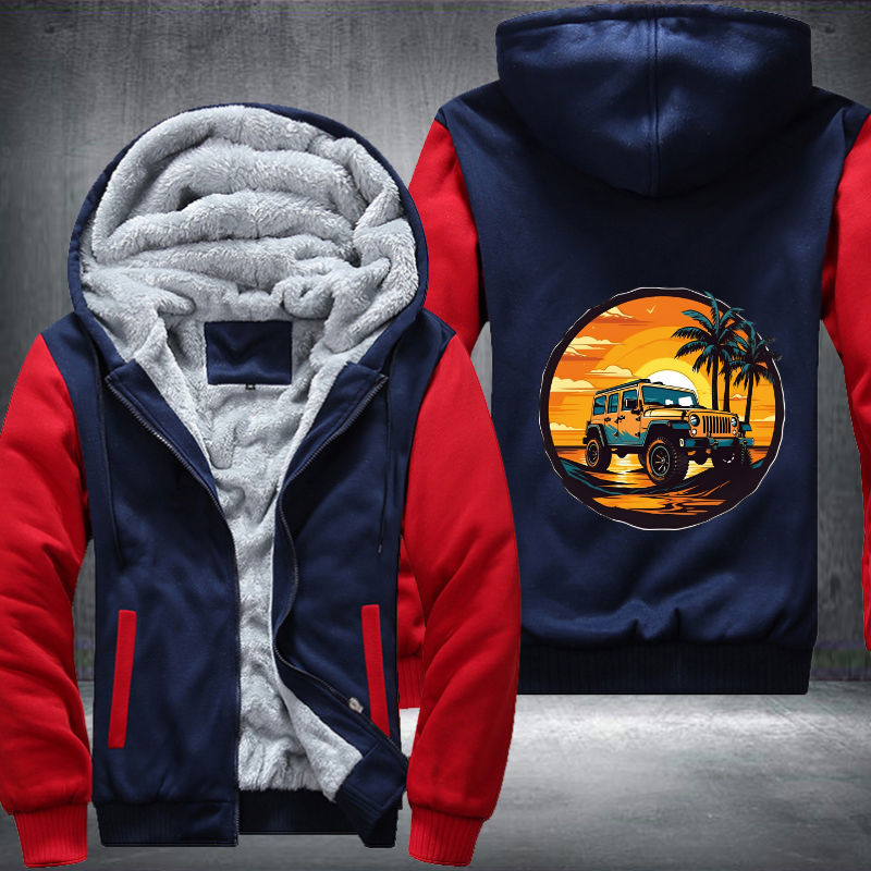Exploring Coastal Beauty with 4x4s Fleece Hoodies Jacket