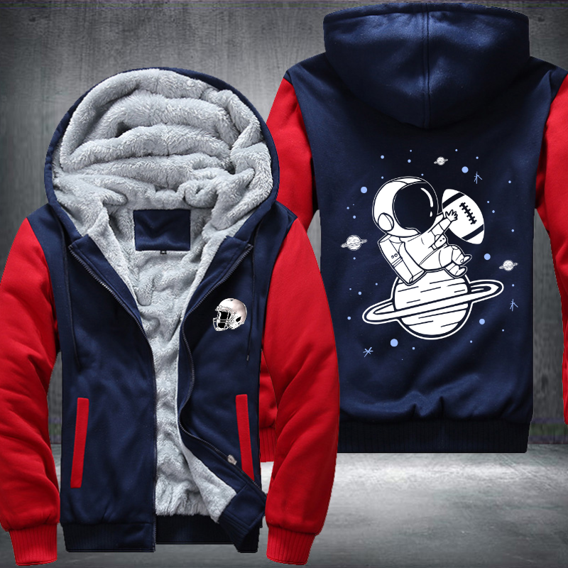 American Football Planet Fleece Hoodies Jacket