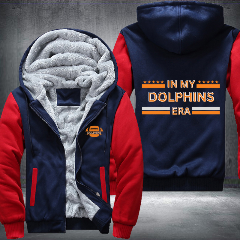 In My Football Era Game Day Dolphins Fleece Hoodies Jacket