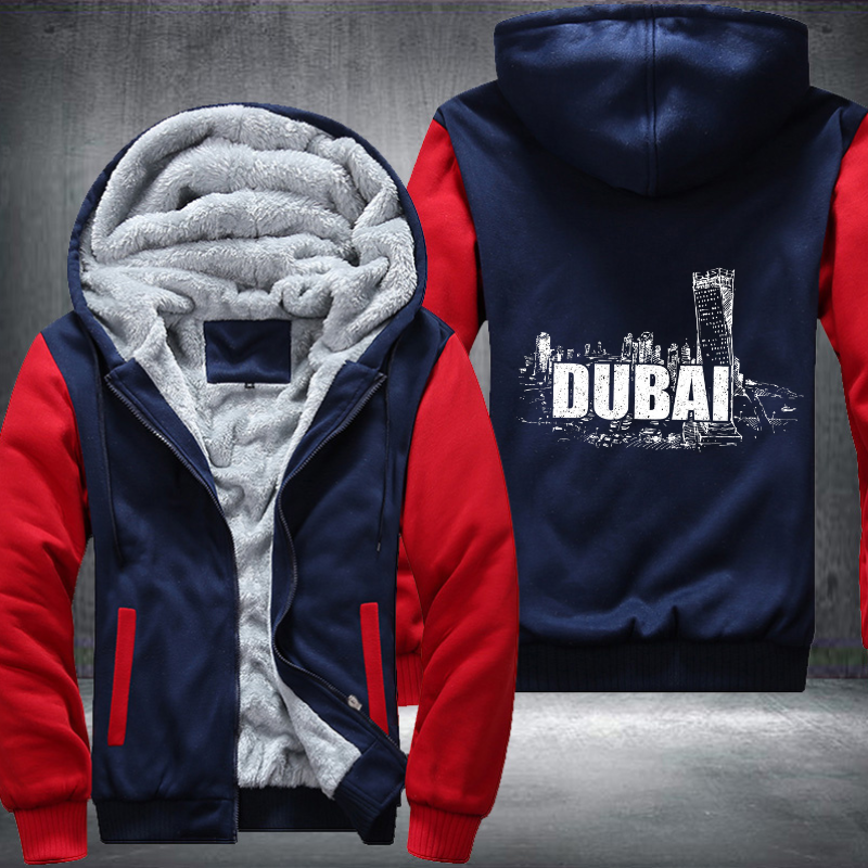 Dubai Fleece Hoodies Jacket