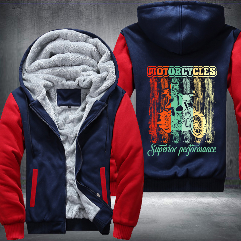 Motorcycles Superior Performance Fleece Hoodies Jacket