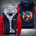 Animal Hiphop Graphic Funny Koala Fleece Hoodies Jacket