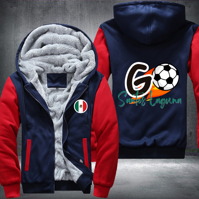 Soccer Go Santos Laguna Fleece Hoodies Jacket