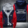 In My Football Era Game Day Raiders Fleece Hoodies Jacket