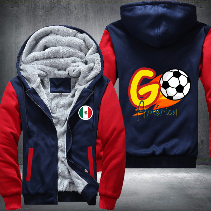 Soccer Go América Fleece Hoodies Jacket