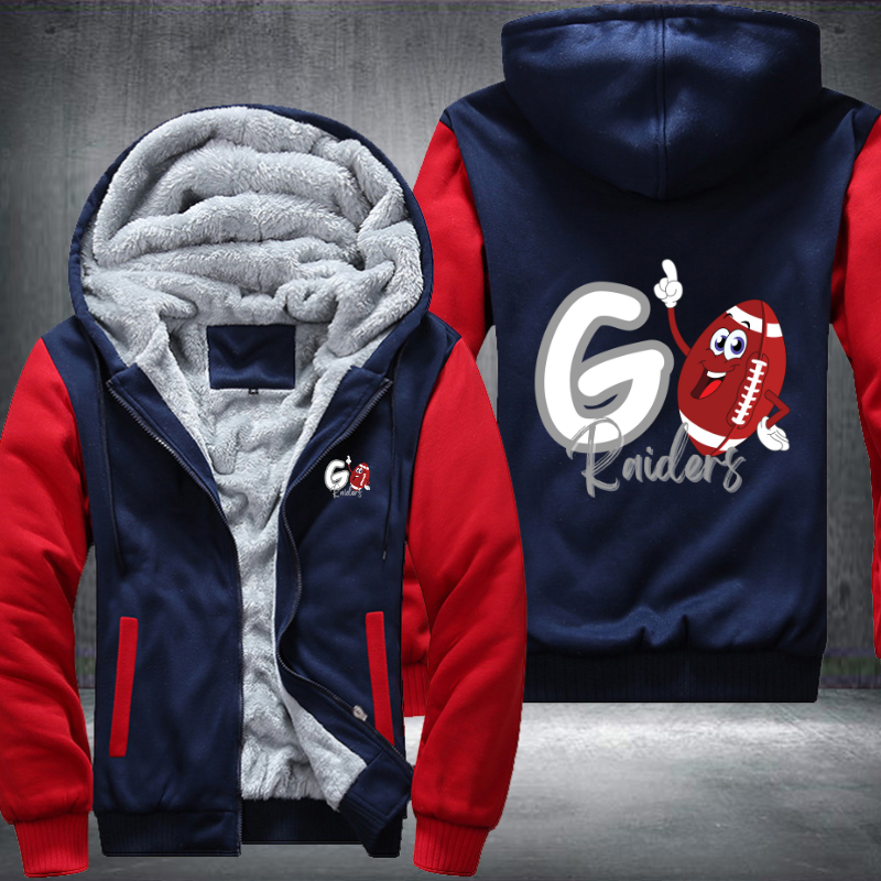 Go Raiders Fleece Hoodies Jacket