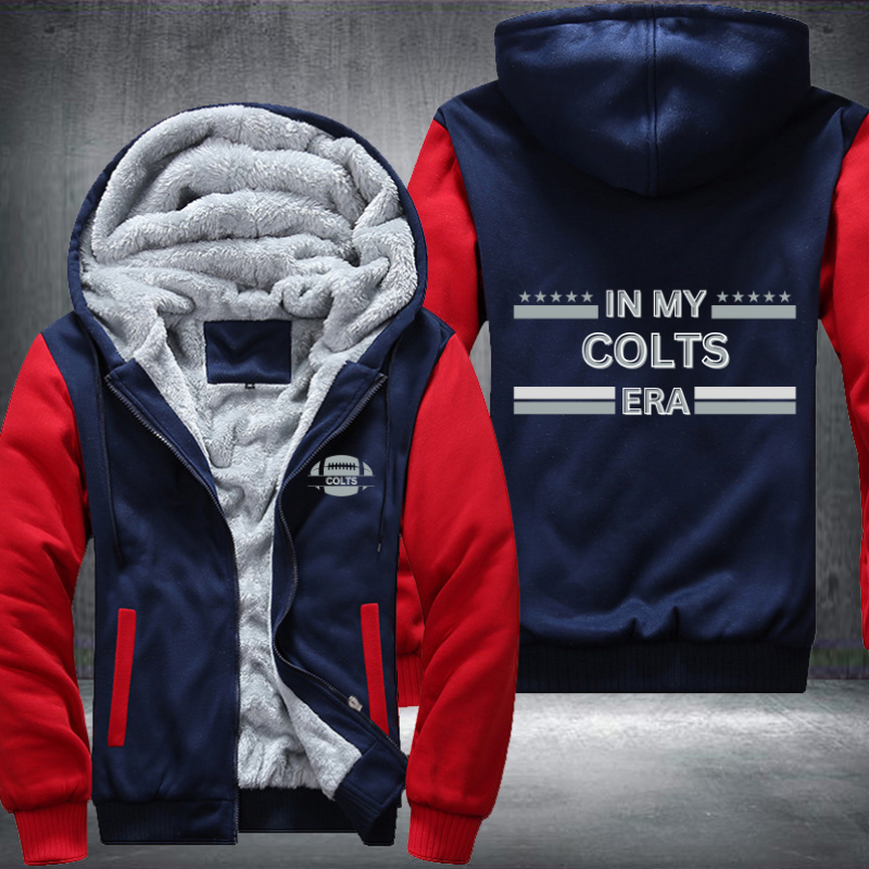 In My Football Era Game Day Colts Fleece Hoodies Jacket