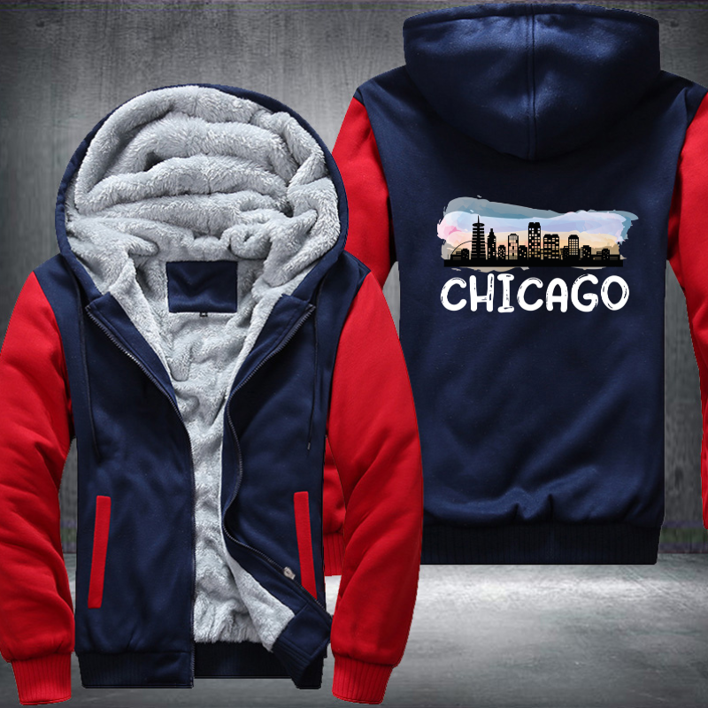 Chicago Fleece Hoodies Jacket