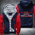 In My Football Era Game Day 49ers Fleece Hoodies Jacket