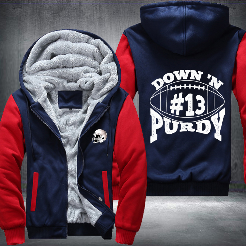 Down'N 13 Purdy Fleece Hoodies Jacket