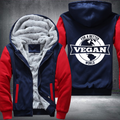 For A Better Vegan World Fleece Hoodies Jacket