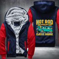 Hot rod genuine parts vintage Fleece Hoodies Jacket