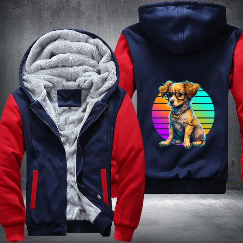 Sweet Dog Fleece Hoodies Jacket
